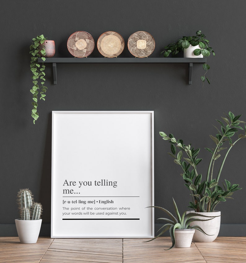 Digital Download, Office Wall Art, Home Office Wall Decor, Funny Office Quotes, Office Lingo