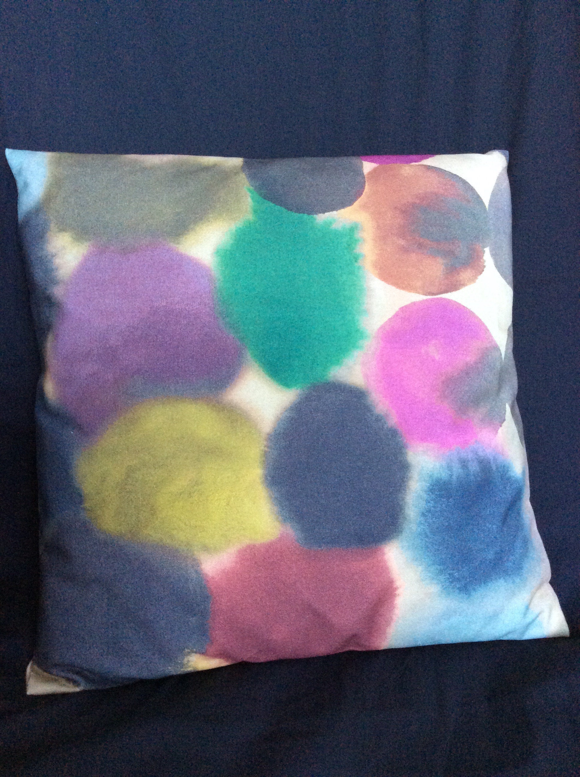 Handmade cushion cover from Designers Guild Sashi Saffron Etsy