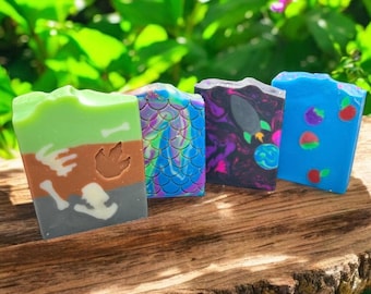 Kids Sudsy Staples Handcrafted Soap Collection