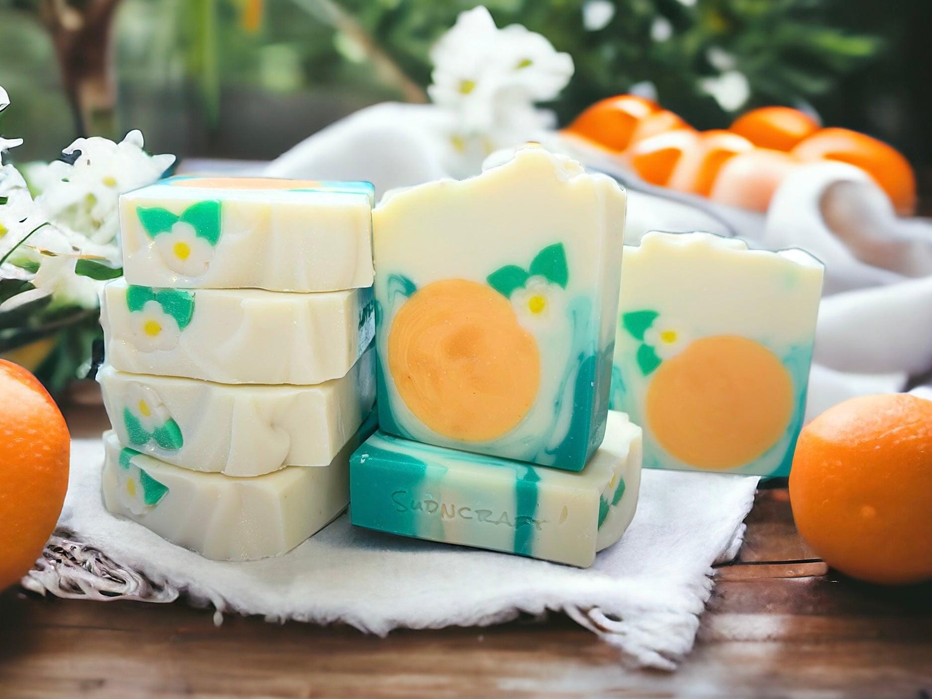 Orange Blossom Handcrafted Soap Bar