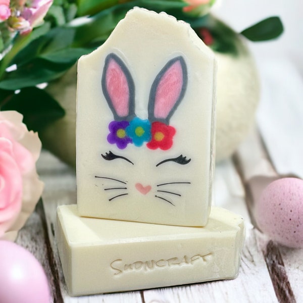 Bunny Kisses Handcrafted Soap Bar