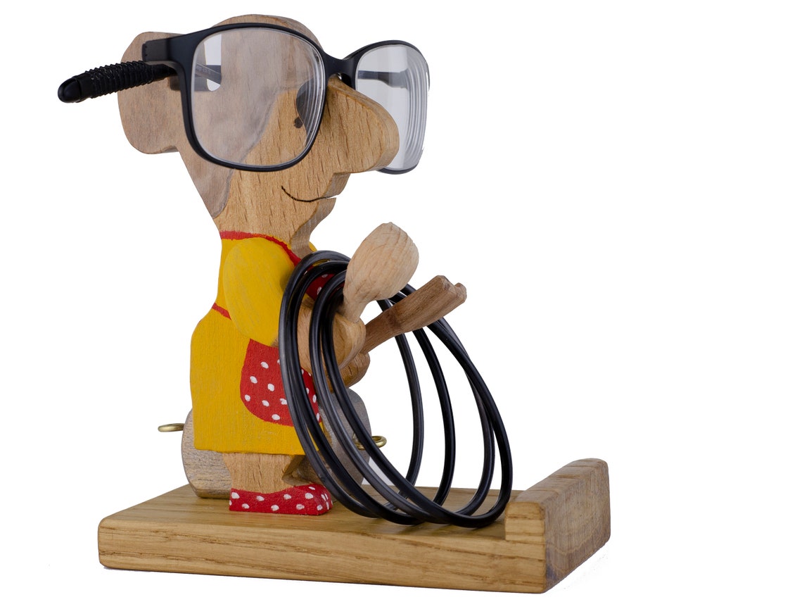 Desk organizer for women is Eyeglasses stand holder is Etsy