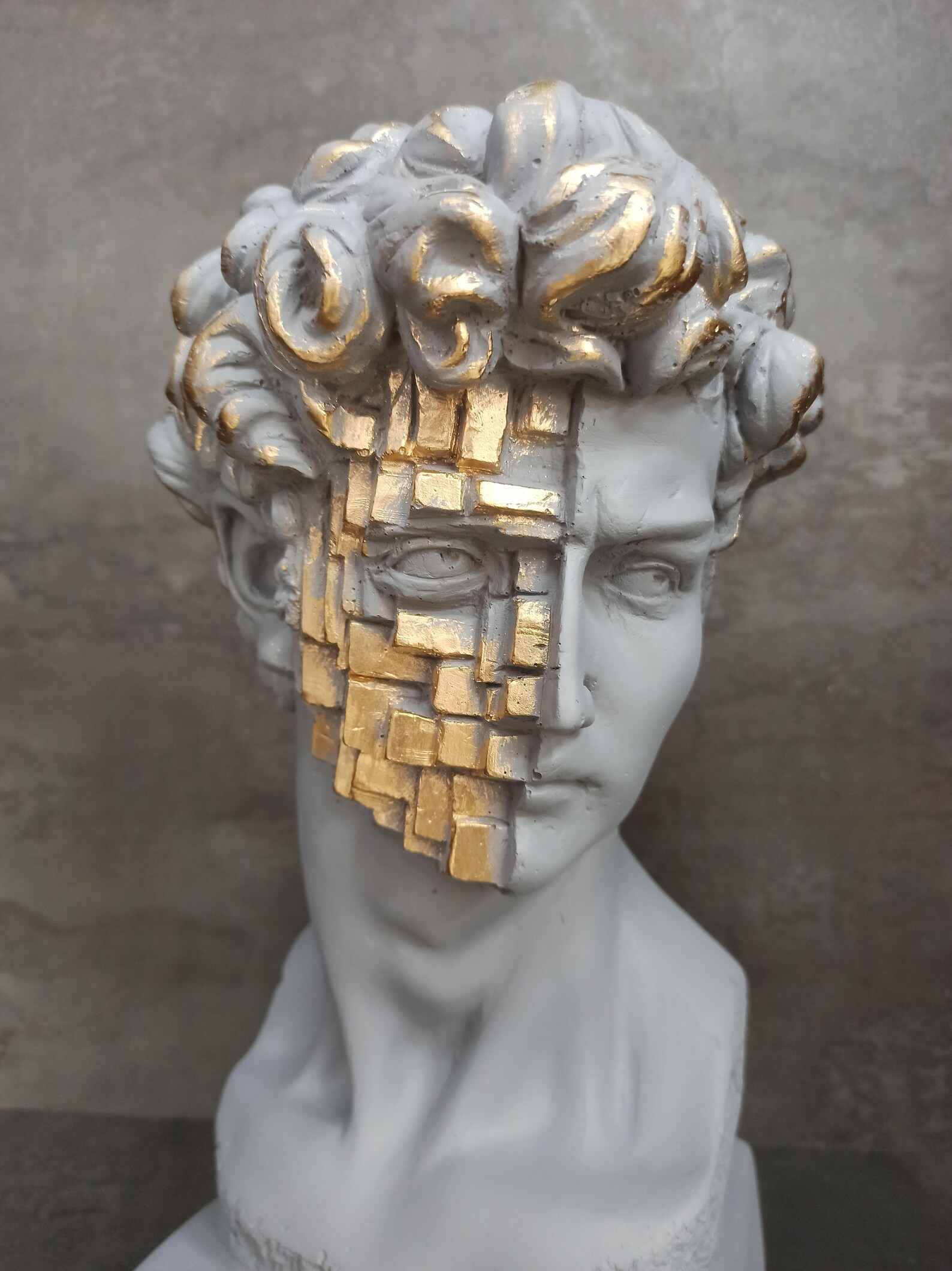 David Statue Figurine Sculpture With Modern Design Etsy