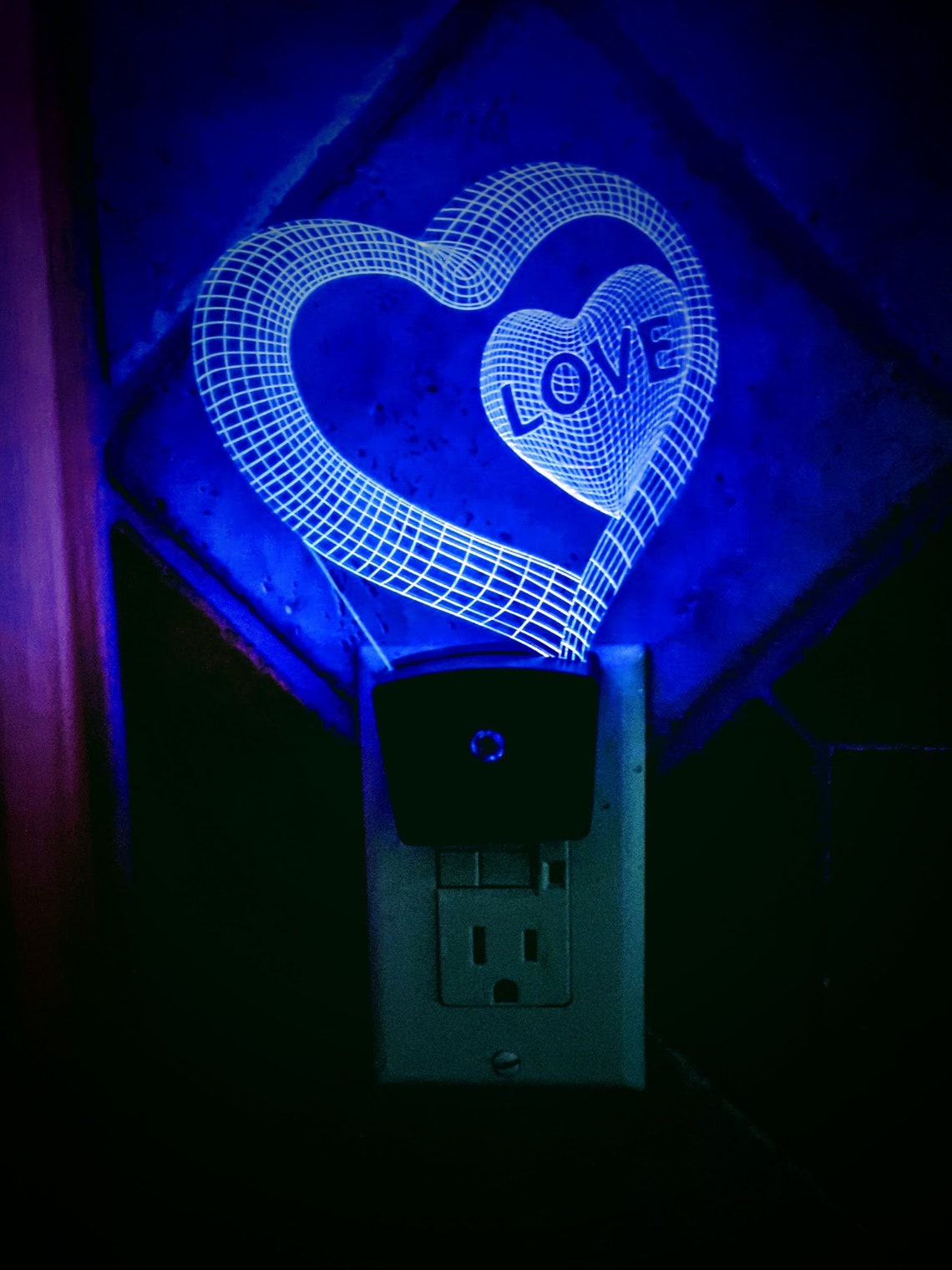 Custom made personalized night lights made to order. Etsy