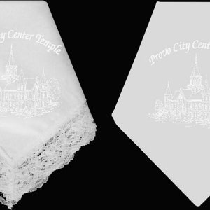 Missionary Training Center LDS Temple Hankies