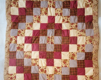 Autumn Leaves Baby Quilt (BQ17)