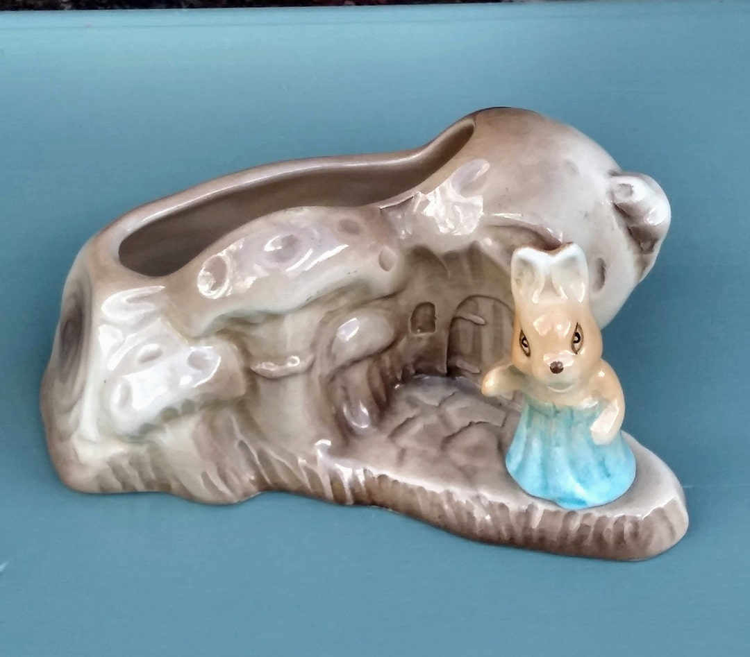 Sylvac 4890 Rabbit Posy Vase, Vintage Bunny Vase Etsy