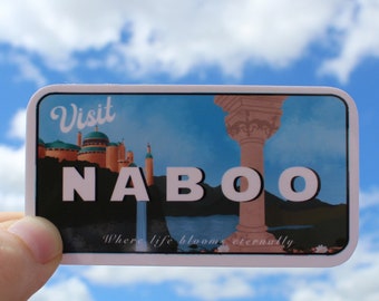 Visit Naboo Star Wars Sticker