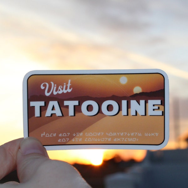 Visit Tatooine Sticker