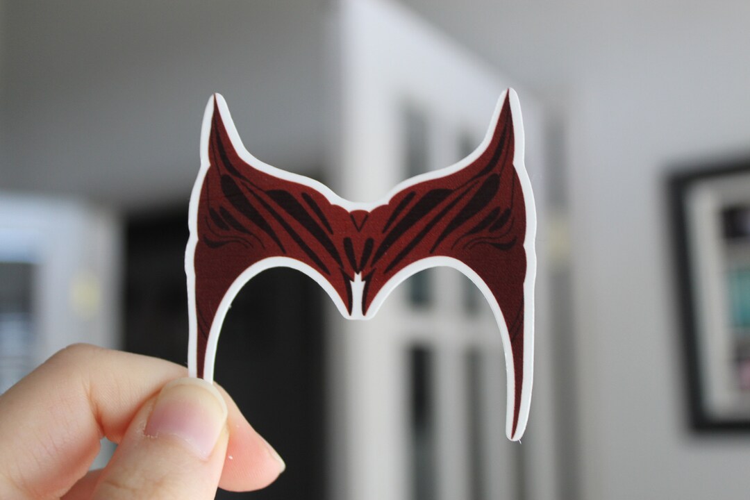 Scarlet Witch Crown Sticker - Etsy