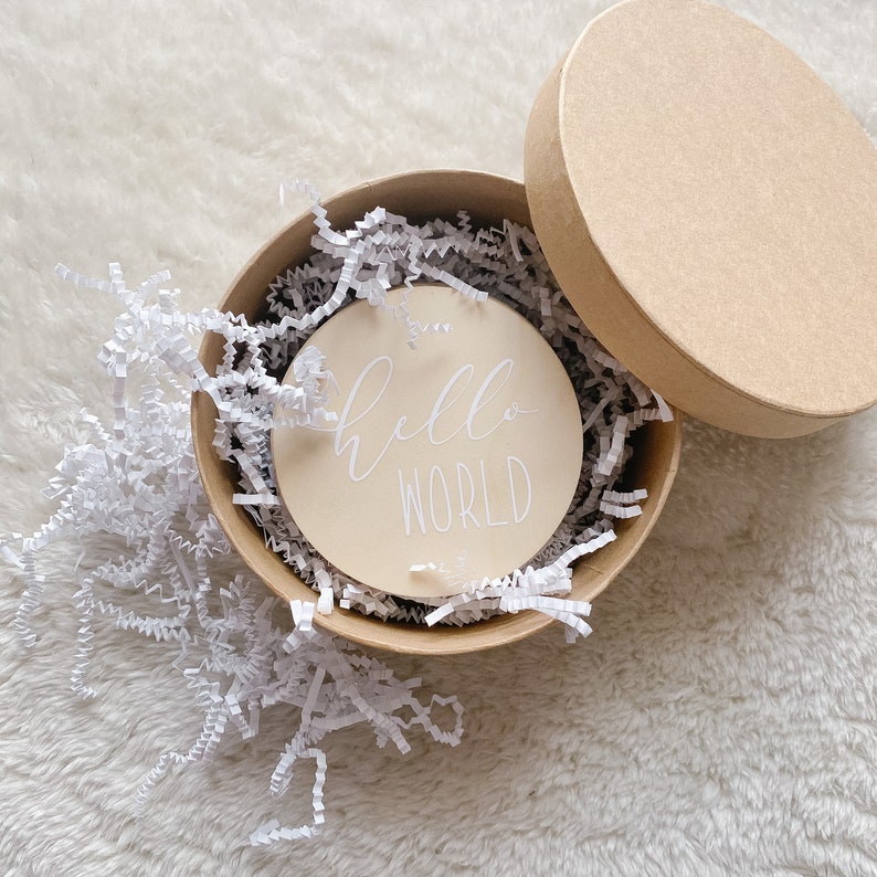 Baby Shower Gift Baby Announcement Monthly Milestone Cards Wood Baby Milestone Discs Newborn Photography Prop New Mom
