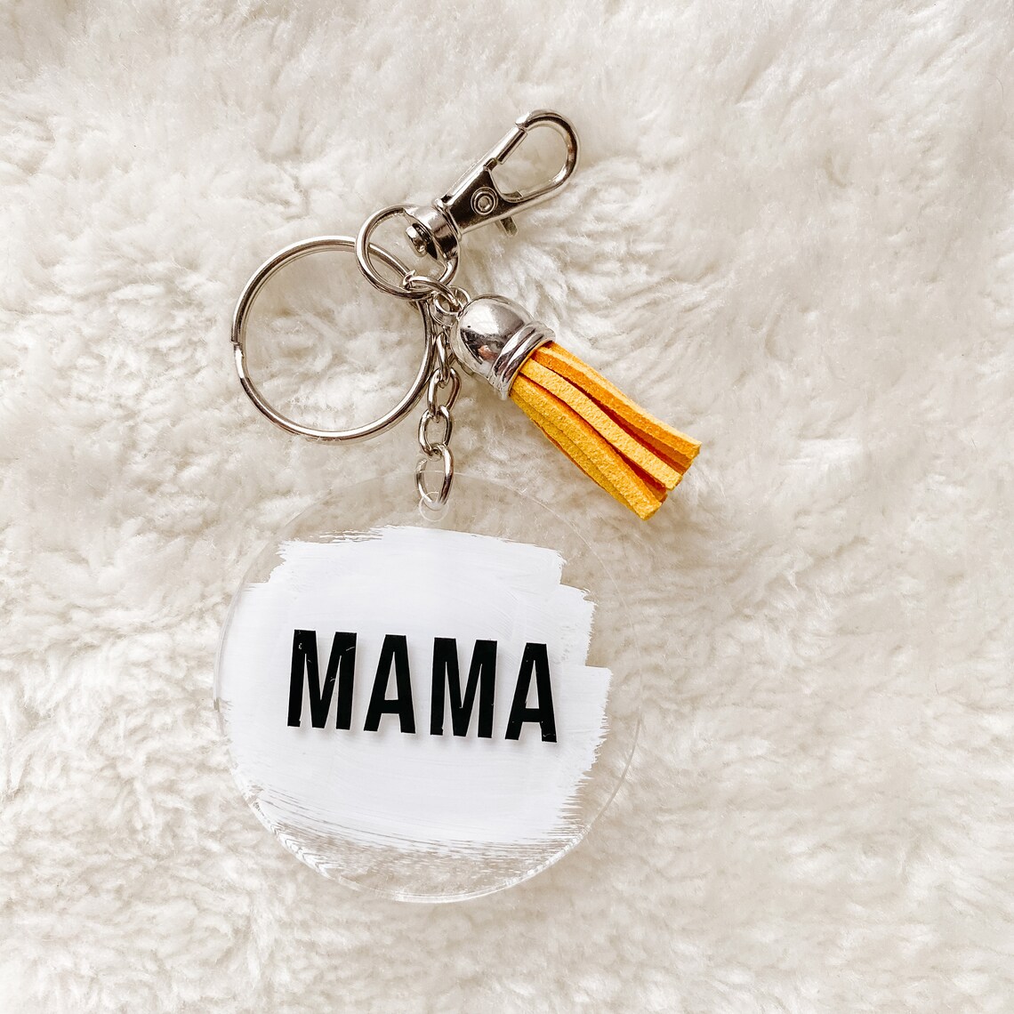MAMA Acrylic Keychain Personalized Acrylic Keychain Mom Etsy Canada
