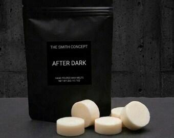 Cialde di cera profumata After Dark – Set di cialde di cera profumata al tabacco, vaniglia, cacao e soia / Profumo di lusso per la casa