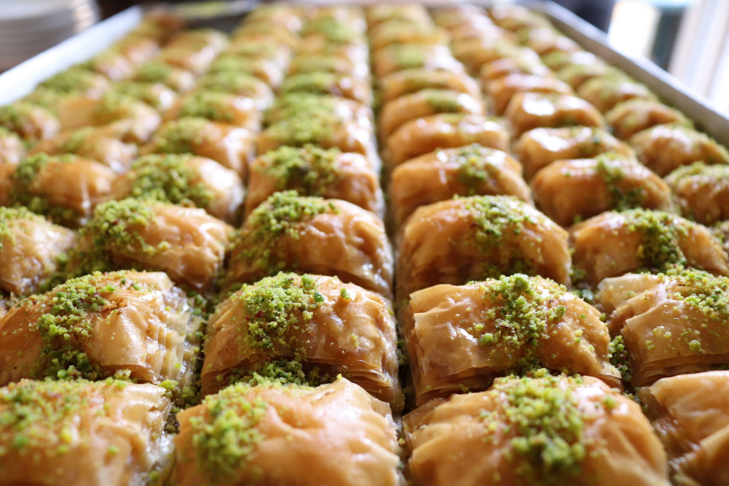 Handmade Pistachio Baklava 0.5 kg Turkish Baklava Pistachio Etsy
