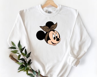 Pull Minnie - Sweat-shirt Disney Designer - Pull Disney rétro - Sweat-shirt Disney - Pull mode Disney - Pull Disney Minnie