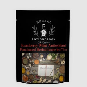 Strawberry & Mint Herbal Medicinal Tea