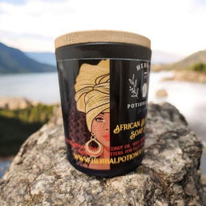 African Black Whipped Soap