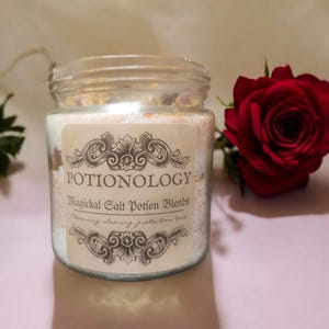 Magical Bath Salts with Florals