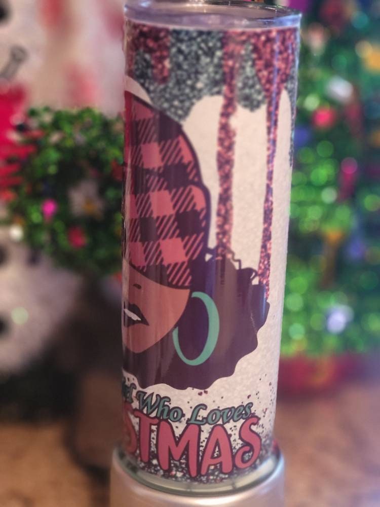 Just a Girl Who Loves Christmas Tumbler – Orchard Creek Designs