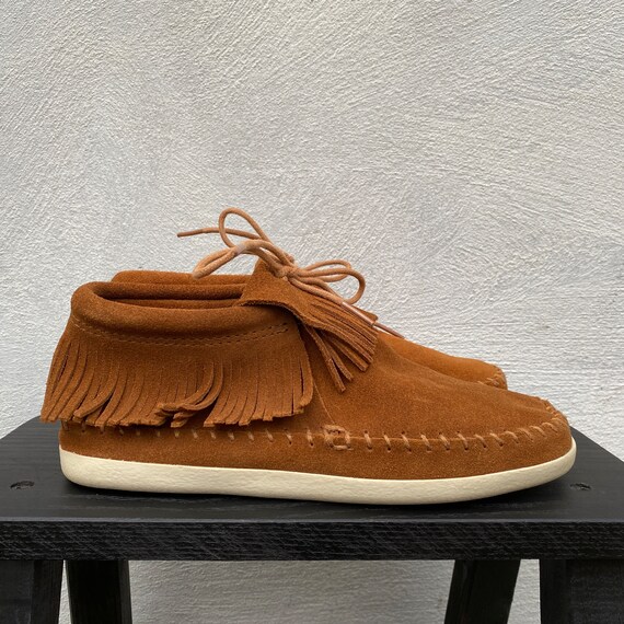 Vintage Minnetonka Bootie Moccasins Keds US 7/EU … - image 7