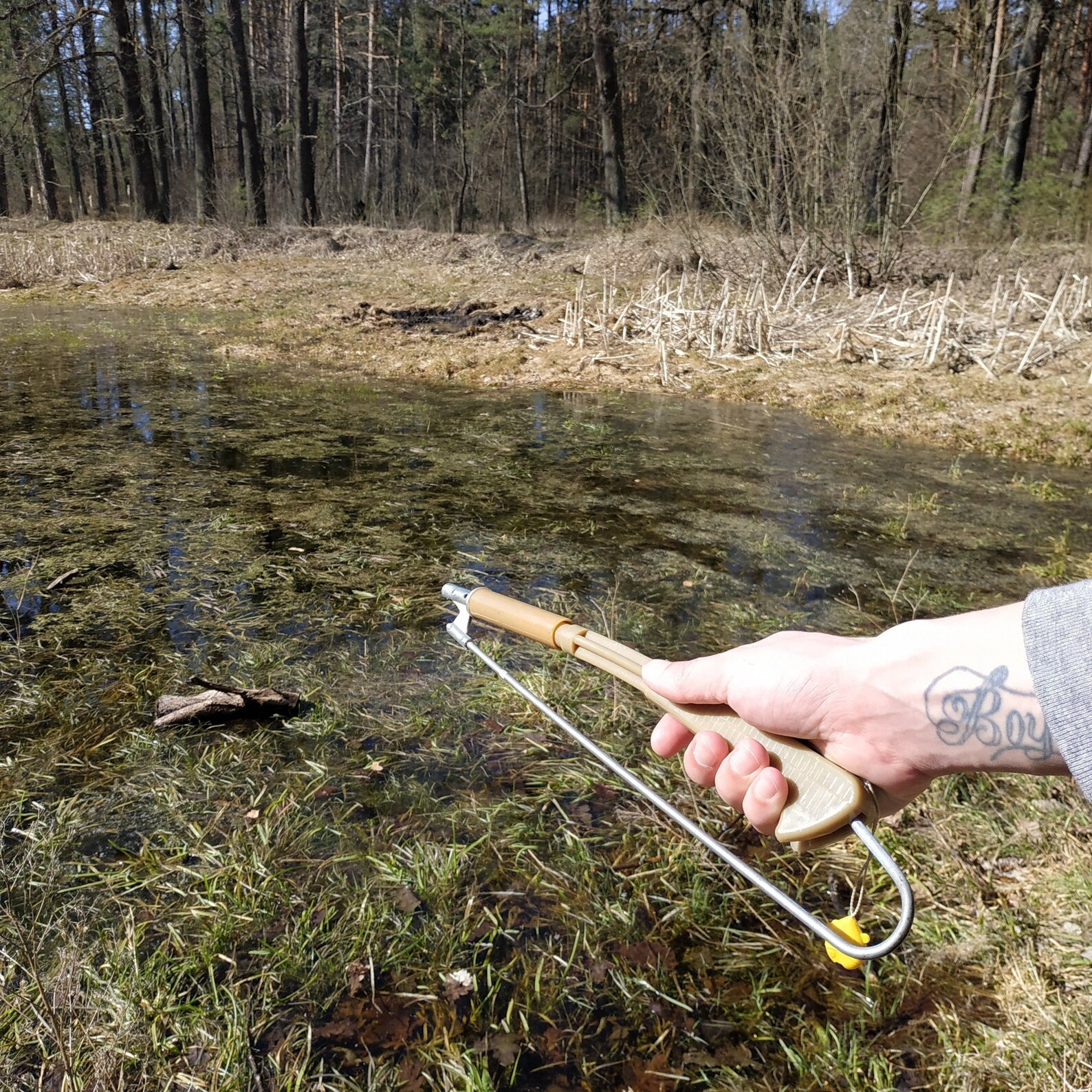 Vintage Fishing Gaff Ice Fishing Old Folding Hook Soviet Etsy