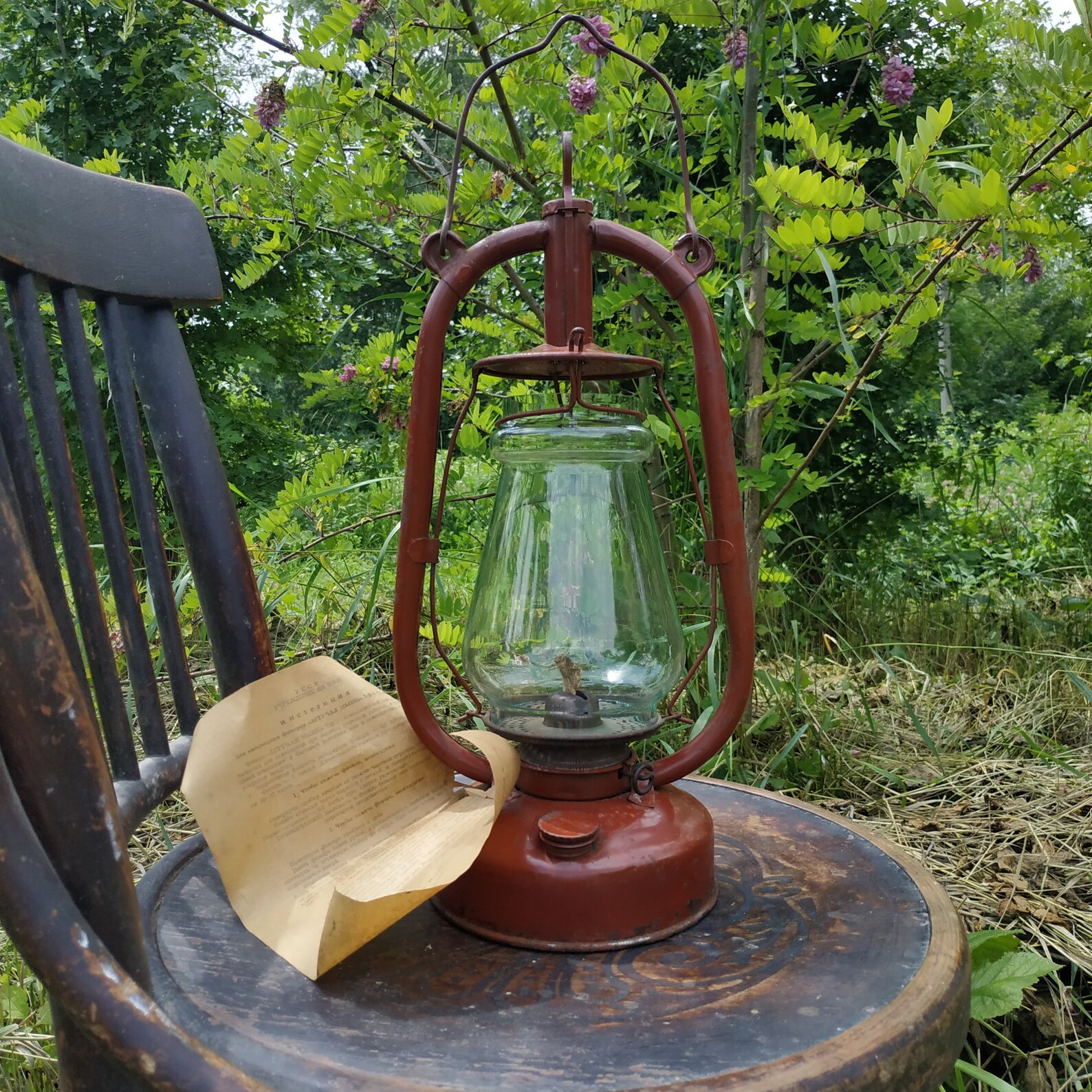 Vintage Kerosene Lantern Antique Oil Bat Lamp with Etsy