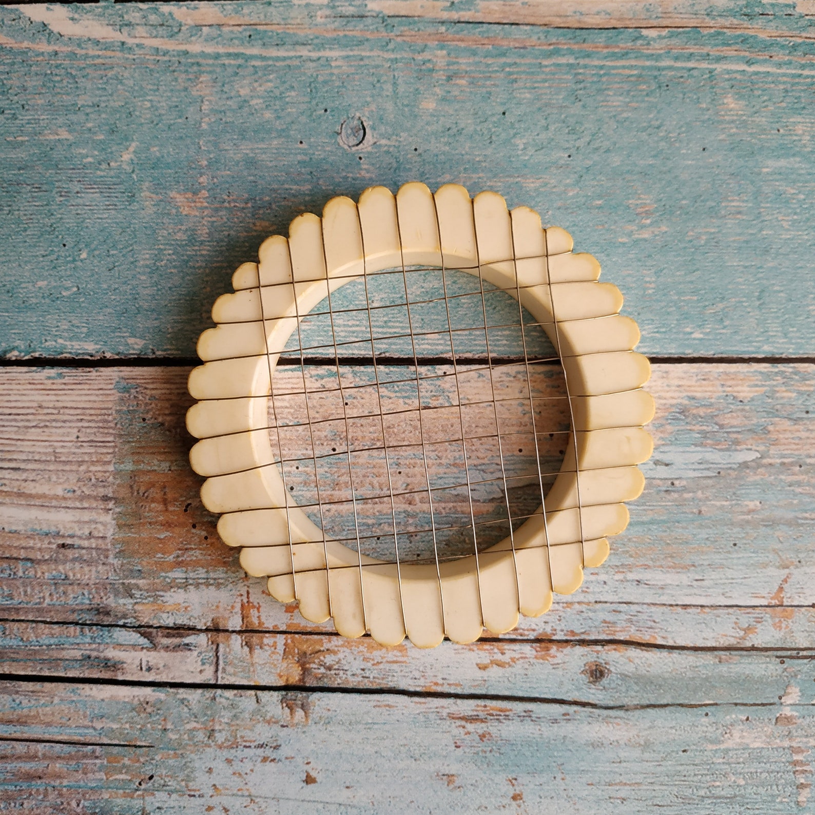 Vintage Egg Separator Soviet Egg Slicer Egg Portioner Etsy