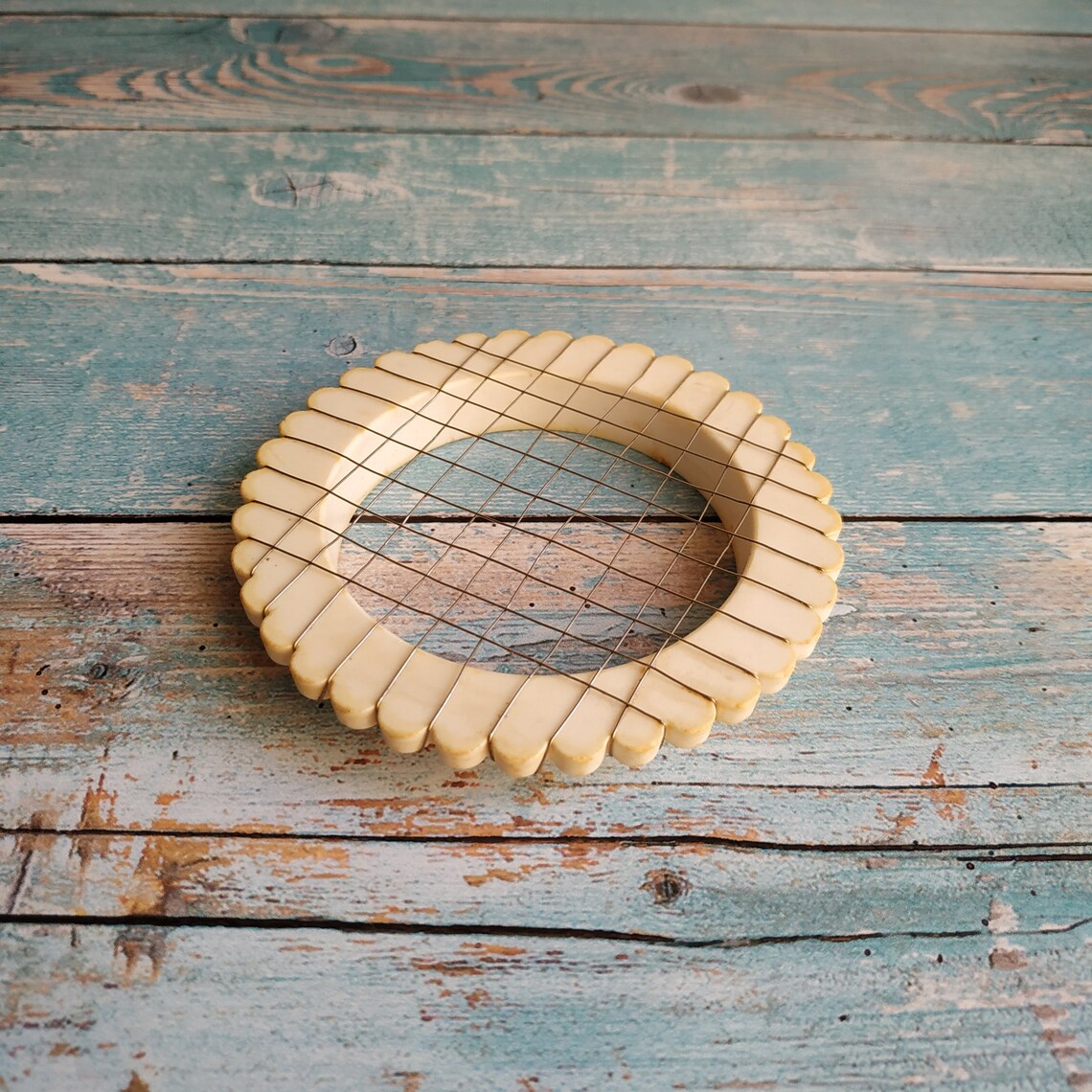 Vintage Egg Separator Soviet Egg Slicer Egg Portioner Etsy