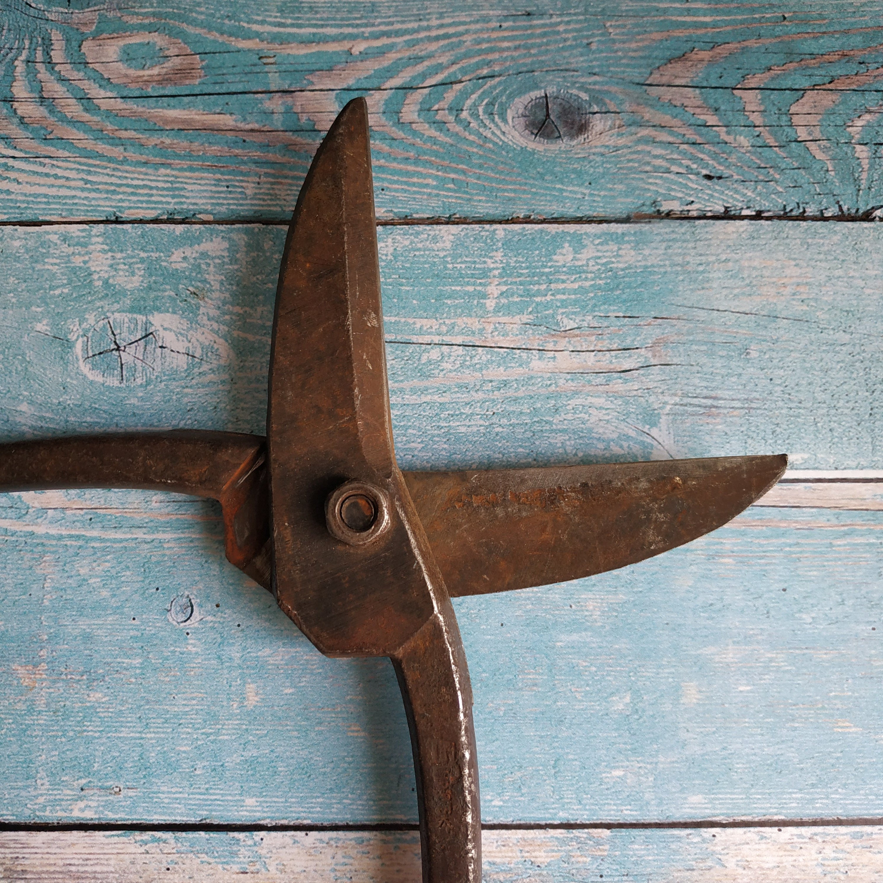 Vintage Rusty Scissors/Shears for Metal Old Soviet Metal Etsy