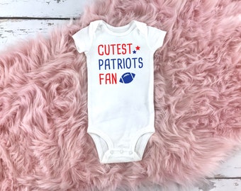 Cutest Fan -Patriot Infant Bodysuit