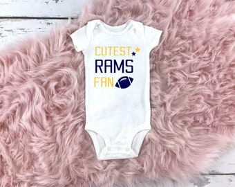 Cutest Fan - Rams Infant Bodysuit