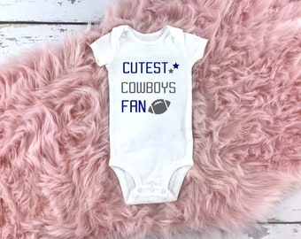 Cutest Fan - Cowboy Infant Bodysuit
