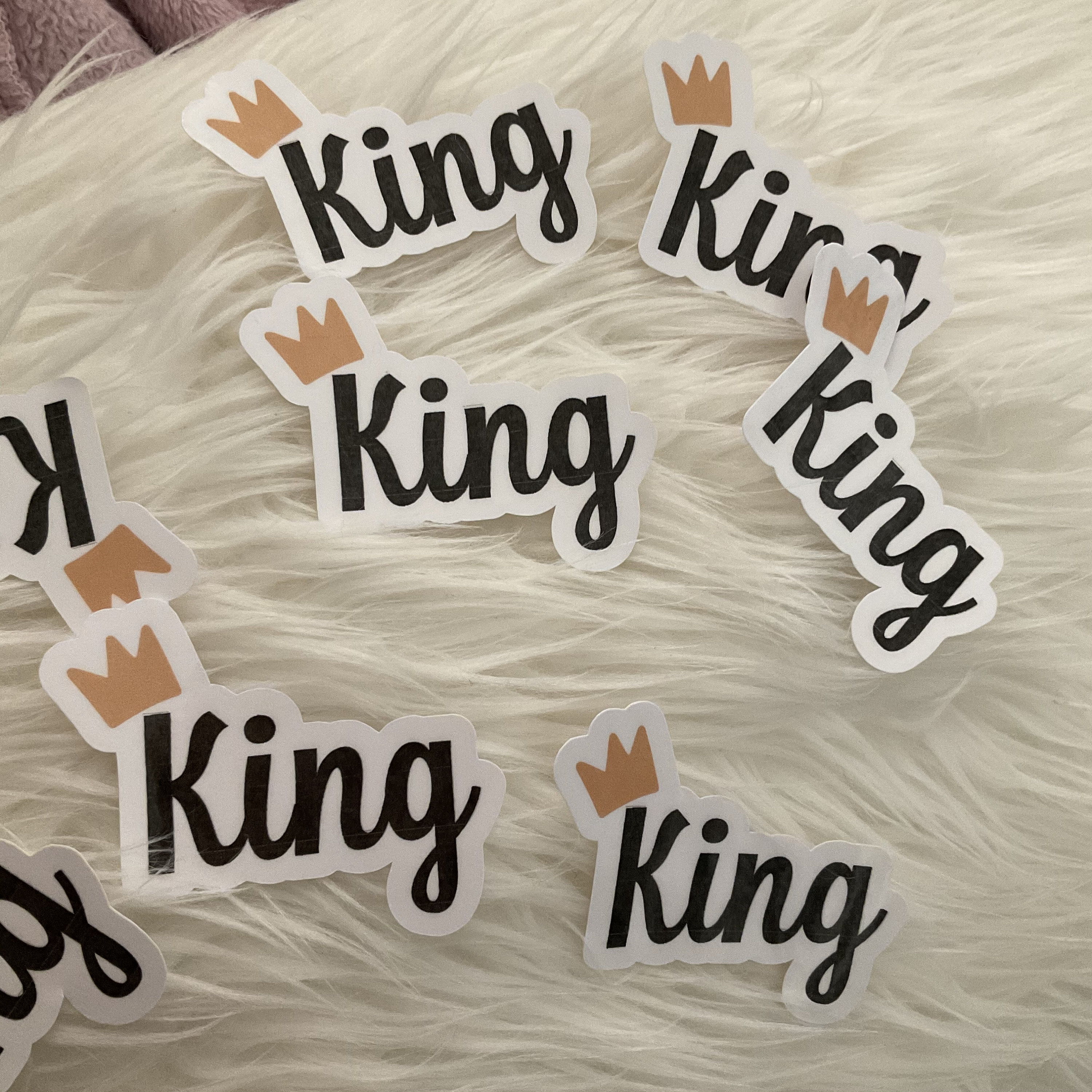 King Sticker Etsy