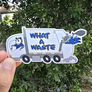 Trash Pandas Vinyl Sticker-Original Creator