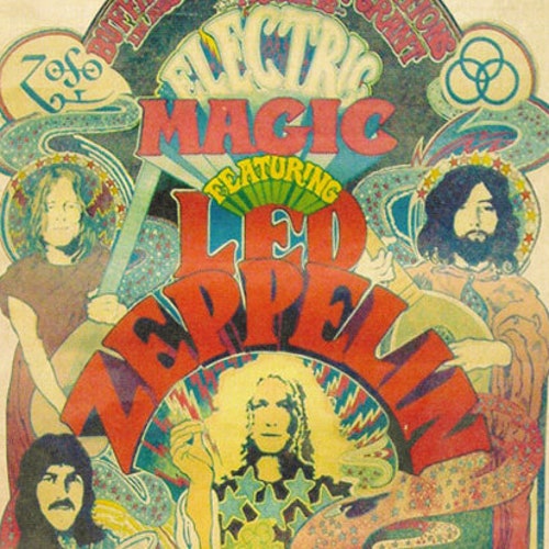 Led Zeppelin Concert Poster 12x16 | Etsy