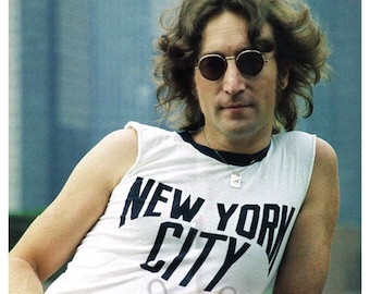 John Lennon Shirt - Etsy