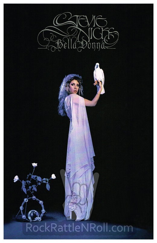 Discover STEVIE NICKS 1980 Bella Donna LP Promo Poster