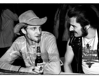 ALICE IN CHAINS 1992 Bw Photo Poster King Diamond Classic Grunge Band Starplex Amphitheater Musician Seattle Music Scene Backstage Photo 003