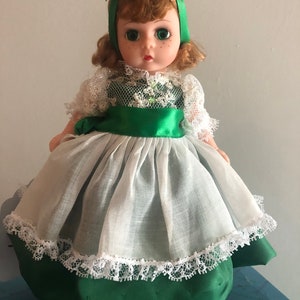 Madame Alexander Irish Lass 8 International Doll, Retired St. Patrick's Day Ireland Doll image 1