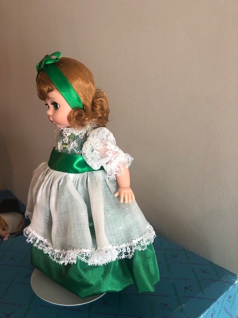 Madame Alexander Irish Lass 8 International Doll, Retired St. Patrick's Day Ireland Doll image 2