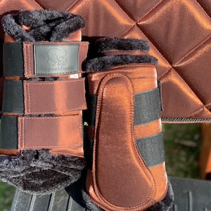 Copper brushing boots