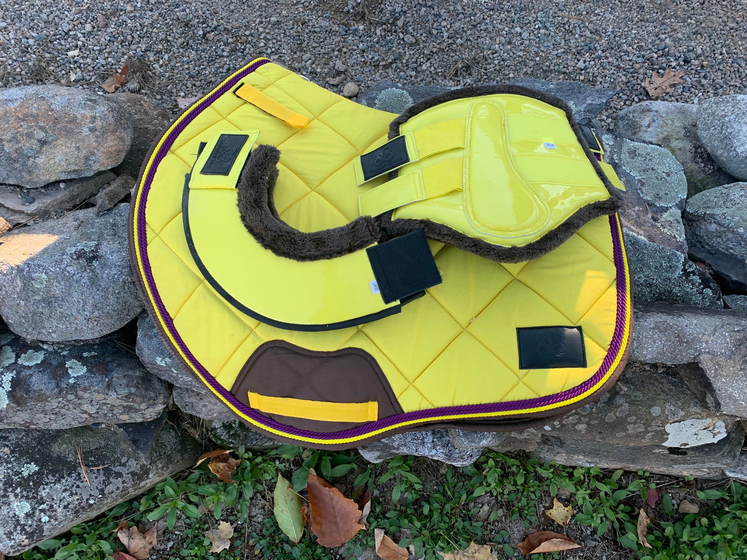 Sunflower Yellow Saddle Pad Etsy