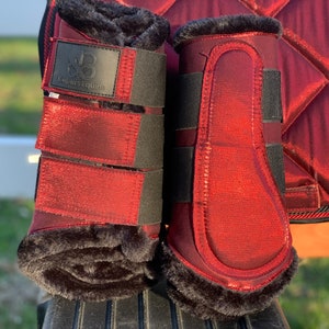 Shimmer Brushing boots