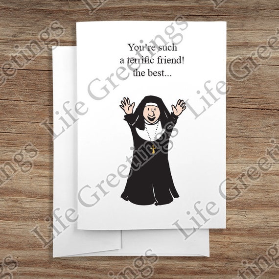 You're The Coolest Nuns Card You're The Coolest Nuns Card