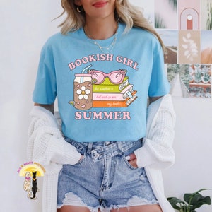Bookish Girl Summer T Shirt