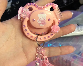 Babygirl Decorated Adult Pacifier