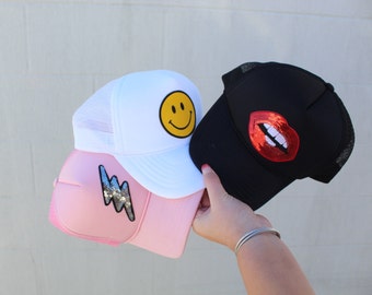 Smiley Trucker Hat