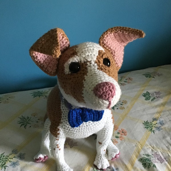 Custom crocheted dog