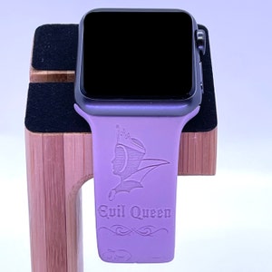 Evil Queen - Villains Inspired Laser Engraved Apple Watch band | Watch Band | Apple | Villains | Gift | Evil Queen | Snow White | Disney