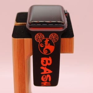 Boo Bash inspired Laser Engraved Apple Watch band | Watch Band | Apple | Gift | Halloween | Disney | Boo Bash